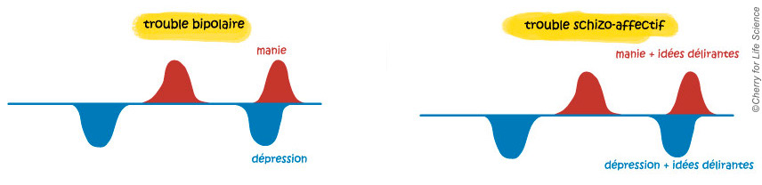 Le trouble schizo-affectif Formes de la maladie bipolaire trouble bipolaire